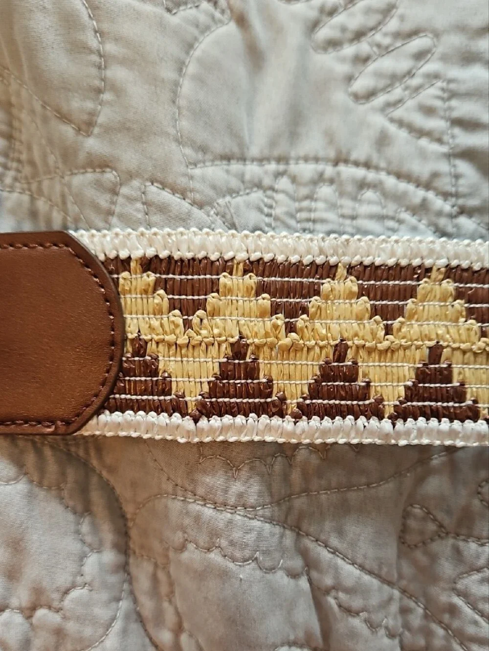 Target handwoven belt